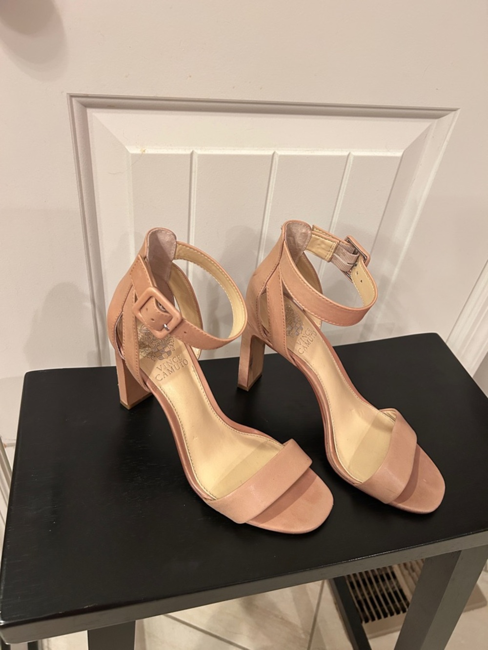 Vince Camuto  Ankle-Strap Block Heels